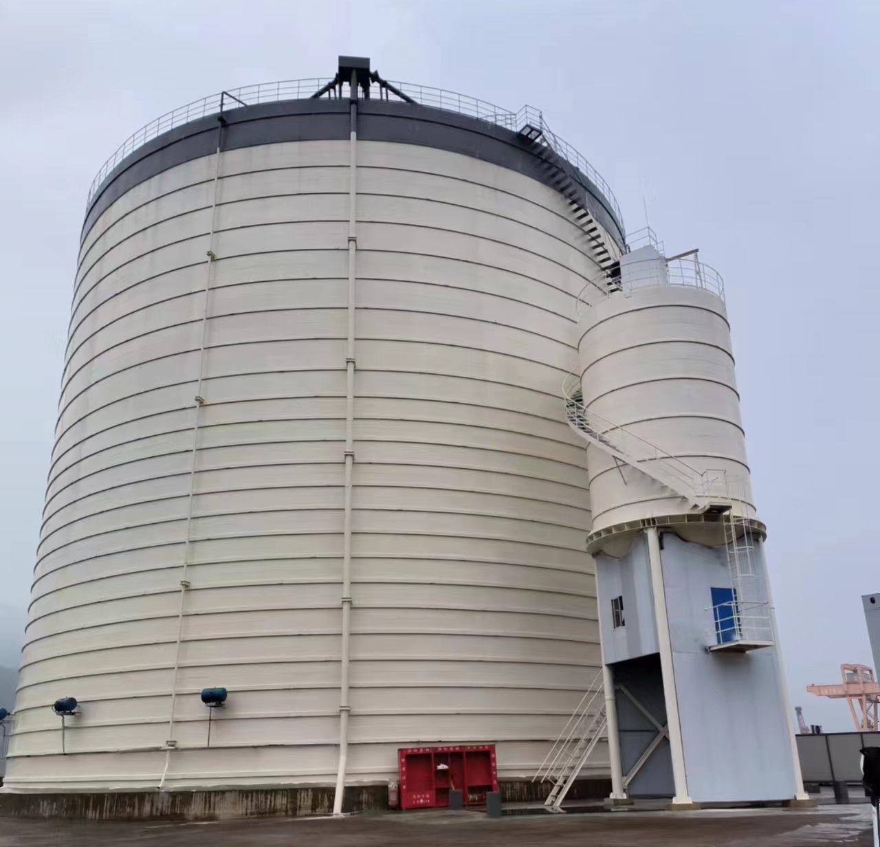 察隅10万吨水泥钢板库